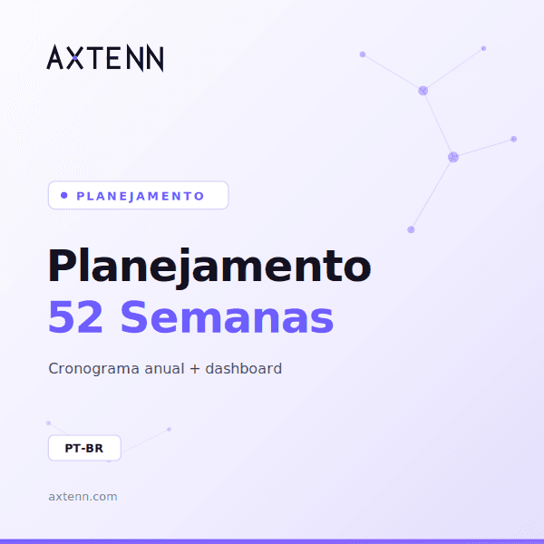 AXTENN 52-Week Planner